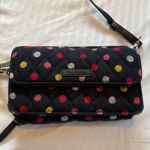 Vera Bradley Polka Dot All in One Crossbody Bag